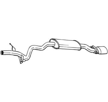 Zadní tlumič výfuku BOSAL 281-875