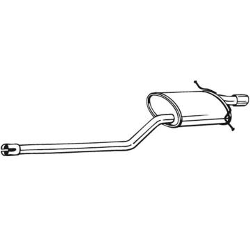 Zadni tlumic vyfuku BOSAL 280-241