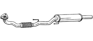 Predni tlumic vyfuku BOSAL 280-413