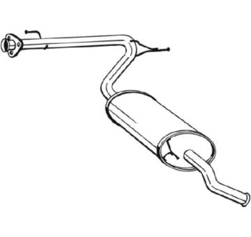 Zadní tlumič výfuku BOSAL 281-093