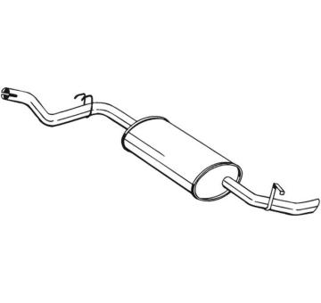 Zadní tlumič výfuku BOSAL 278-879