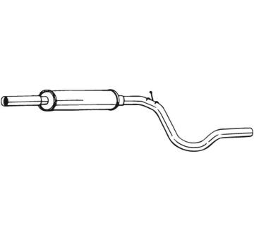 Stredni tlumic vyfuku BOSAL 281-233