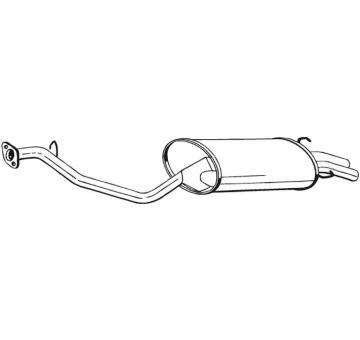 Zadni tlumic vyfuku BOSAL 281-297