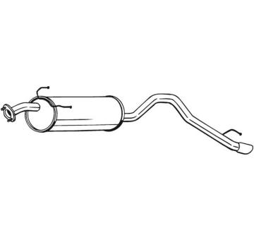 Zadni tlumic vyfuku BOSAL 281-659