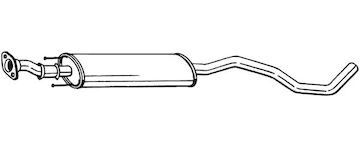 Stredni tlumic vyfuku BOSAL 281-959