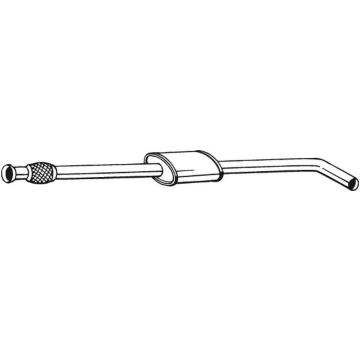 Stredni tlumic vyfuku BOSAL 282-427