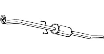 Střední tlumič výfuku BOSAL 282-903