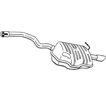 Zadní tlumič výfuku BOSAL 220-453