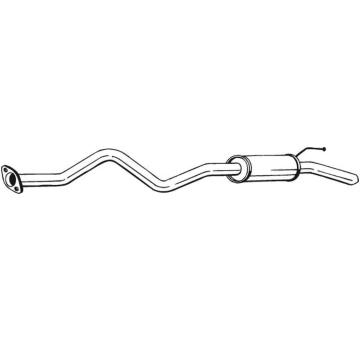 Zadni tlumic vyfuku BOSAL 282-957