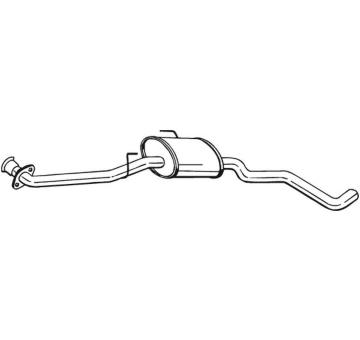 Stredni tlumic vyfuku BOSAL 283-205