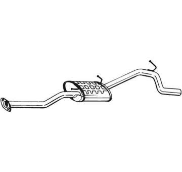 Zadní tlumič výfuku BOSAL 283-455