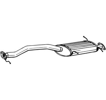 Stredni tlumic vyfuku BOSAL 283-873