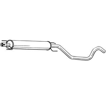 Stredni tlumic vyfuku BOSAL 285-425