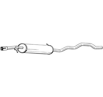 Střední tlumič výfuku BOSAL 285-517