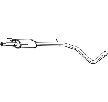 Stredni tlumic vyfuku BOSAL 286-115