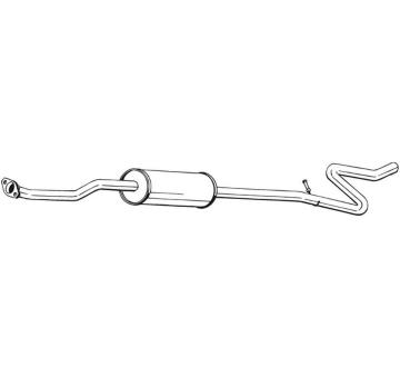 Střední tlumič výfuku BOSAL 288-133