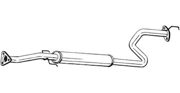 Stredni tlumic vyfuku BOSAL 287-213