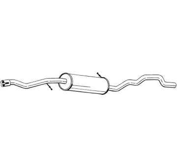 Střední tlumič výfuku BOSAL 288-305