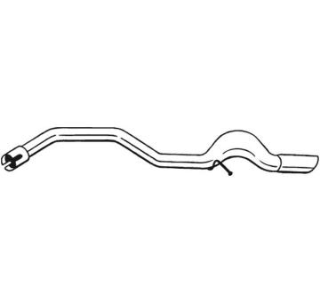 Výfuková trubka BOSAL 850-013