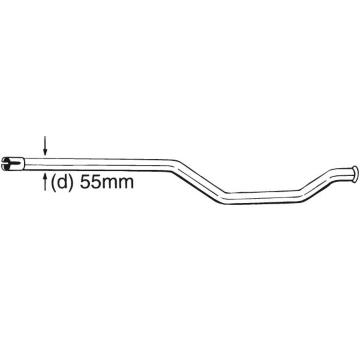 Opravne potrubi, katalyzator BOSAL 889-003