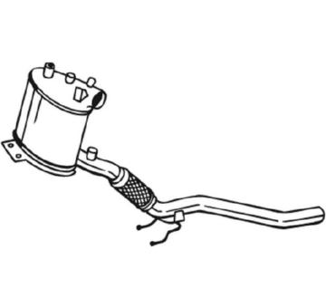 Filtr pevnych castic, vyfukovy system BOSAL 097-520