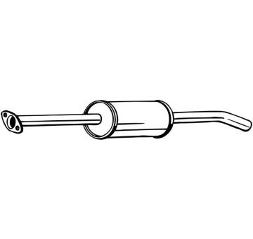 Stredni tlumic vyfuku BOSAL 154-633
