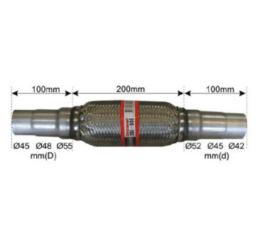 Prużný díl výfuku BOSAL 265-005