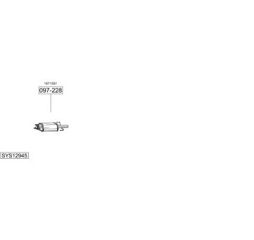 Výfukový systém BOSAL SYS12945