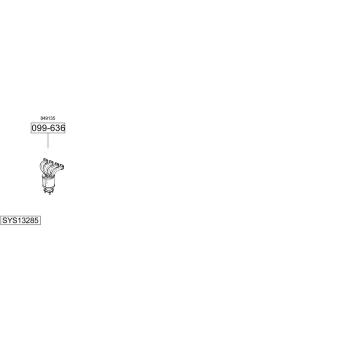 Výfukový systém BOSAL SYS13285