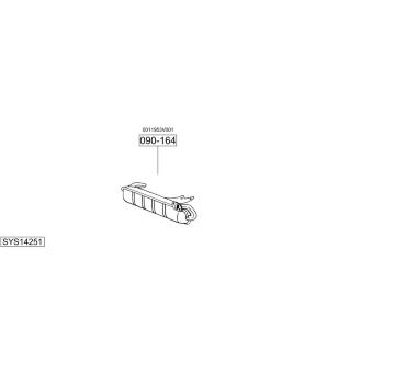 Výfukový systém BOSAL SYS14251