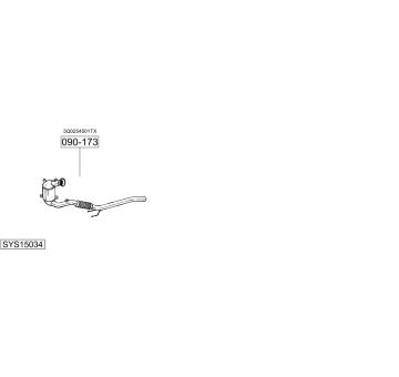 Výfukový systém BOSAL SYS15034