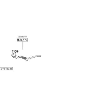 Výfukový systém BOSAL SYS15038