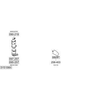 Výfukový systém BOSAL SYS15964