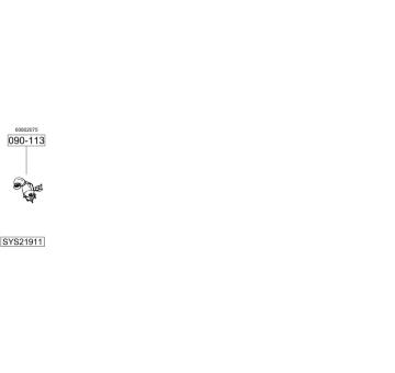 Výfukový systém BOSAL SYS21911