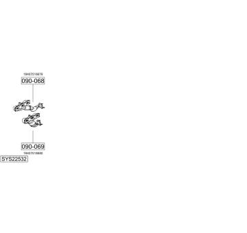 Výfukový systém BOSAL SYS22532