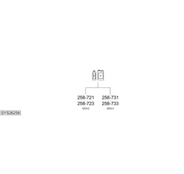 Výfukový systém BOSAL SYS26258