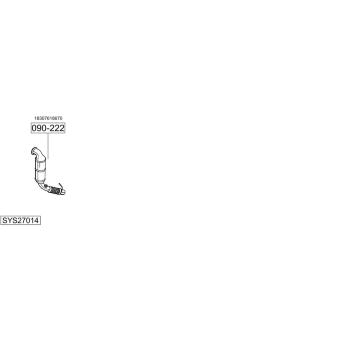 Výfukový systém BOSAL SYS27014