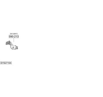 Výfukový systém BOSAL SYS27154