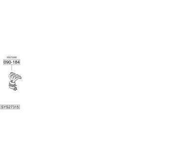 Výfukový systém BOSAL SYS27315