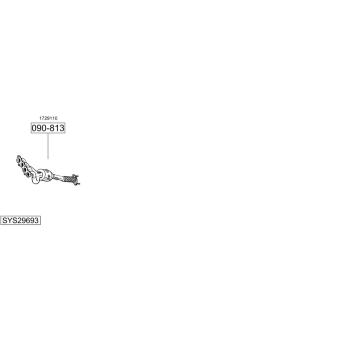 Výfukový systém BOSAL SYS29693