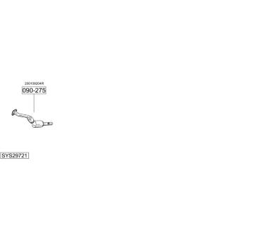 Výfukový systém BOSAL SYS29721