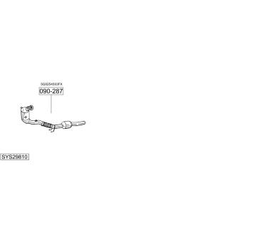 Výfukový systém BOSAL SYS29810