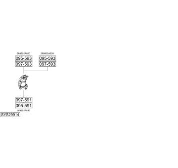 Výfukový systém BOSAL SYS29914