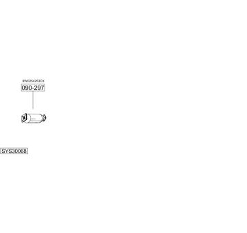 Výfukový systém BOSAL SYS30068