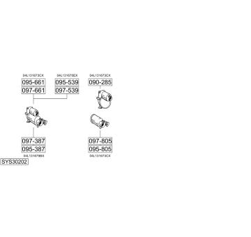 Výfukový systém BOSAL SYS30202