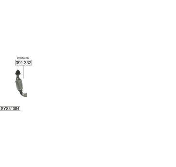 Výfukový systém BOSAL SYS31084