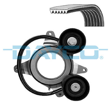 Sada žebrovaných klínových řemenů DAYCO KPV1565