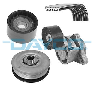 Ozubený klinový remeň - Sada DAYCO KPV819