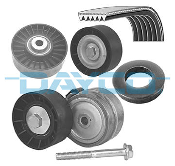 Sada zebrovanych klinovych remenu DAYCO KPV942