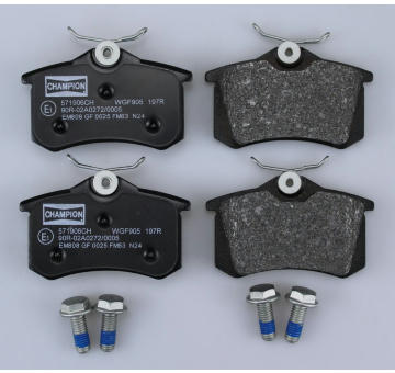 Sada brzdových destiček, kotoučová brzda CHAMPION 571906CH